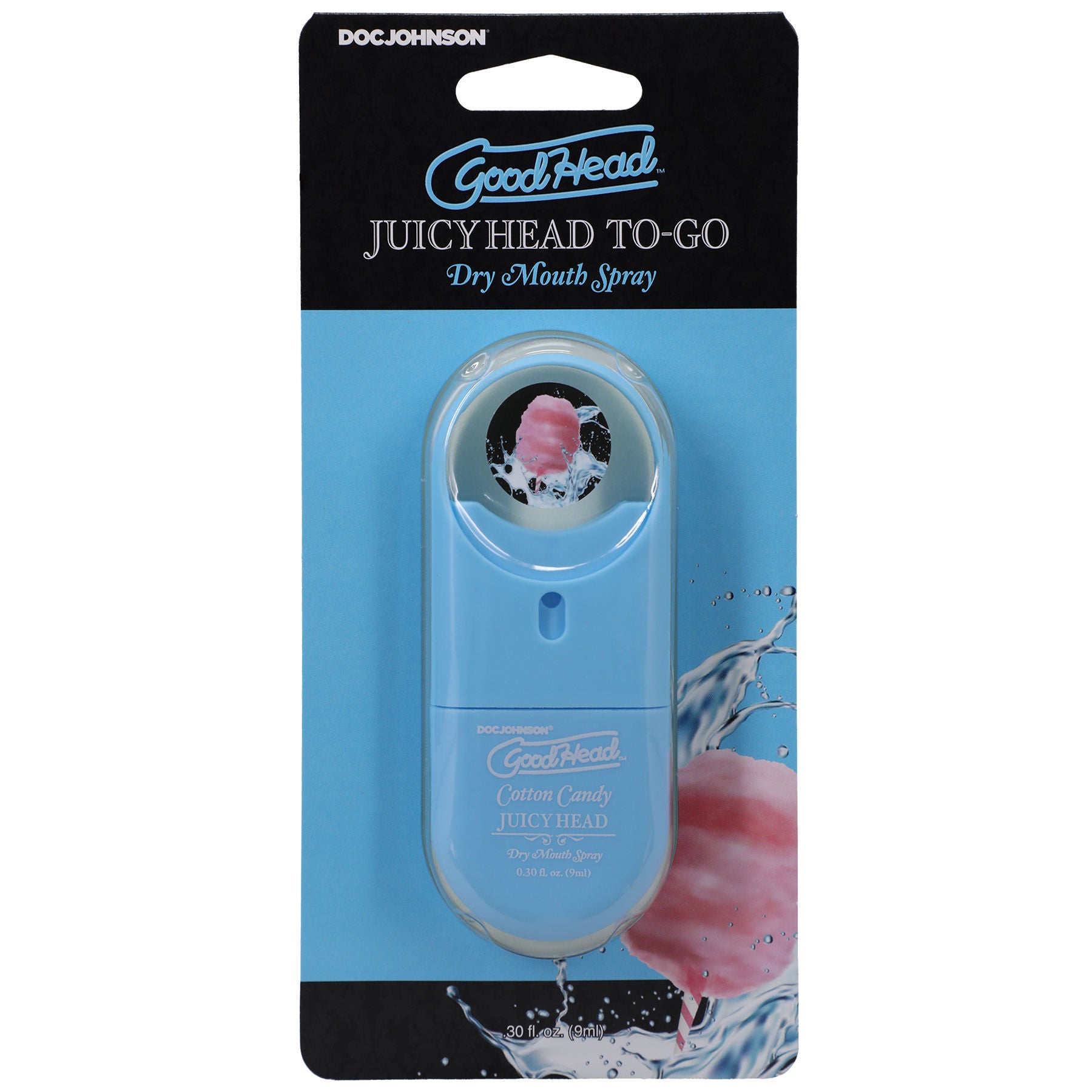 GoodHead Juicy Head Dry Mouth Spray Cotton Candy Flavor To-Go > Lube > Oral Gels & Sprays