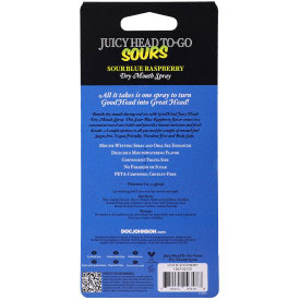 GoodHead Juicyhead Sour Blue Raspberry Dry Mouth Spray 30 Oz > Lube > Oral Gels & Sprays