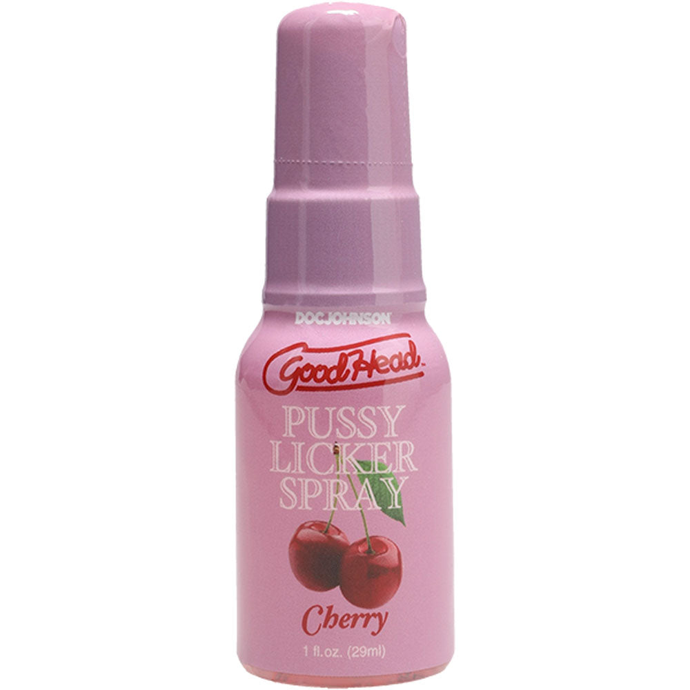 GoodHead Pussy Licker Spray Cherry 29ml - Lickable Flavor > Lube > Oral Gels & Sprays