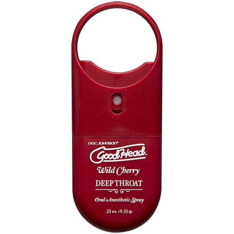 GoodHead To-Go Deep Throat Spray (Wild Cherry) – Oral Desensitizing Spray 9ml > Lube > Oral Gels & Sprays Main image