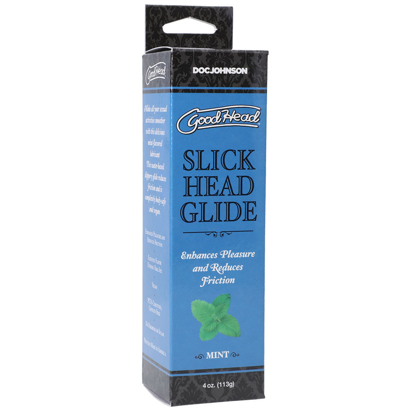 Goodhead Slick Head Glide Mint Flavoured Lubricant 120 ml > Lube > Flavoured