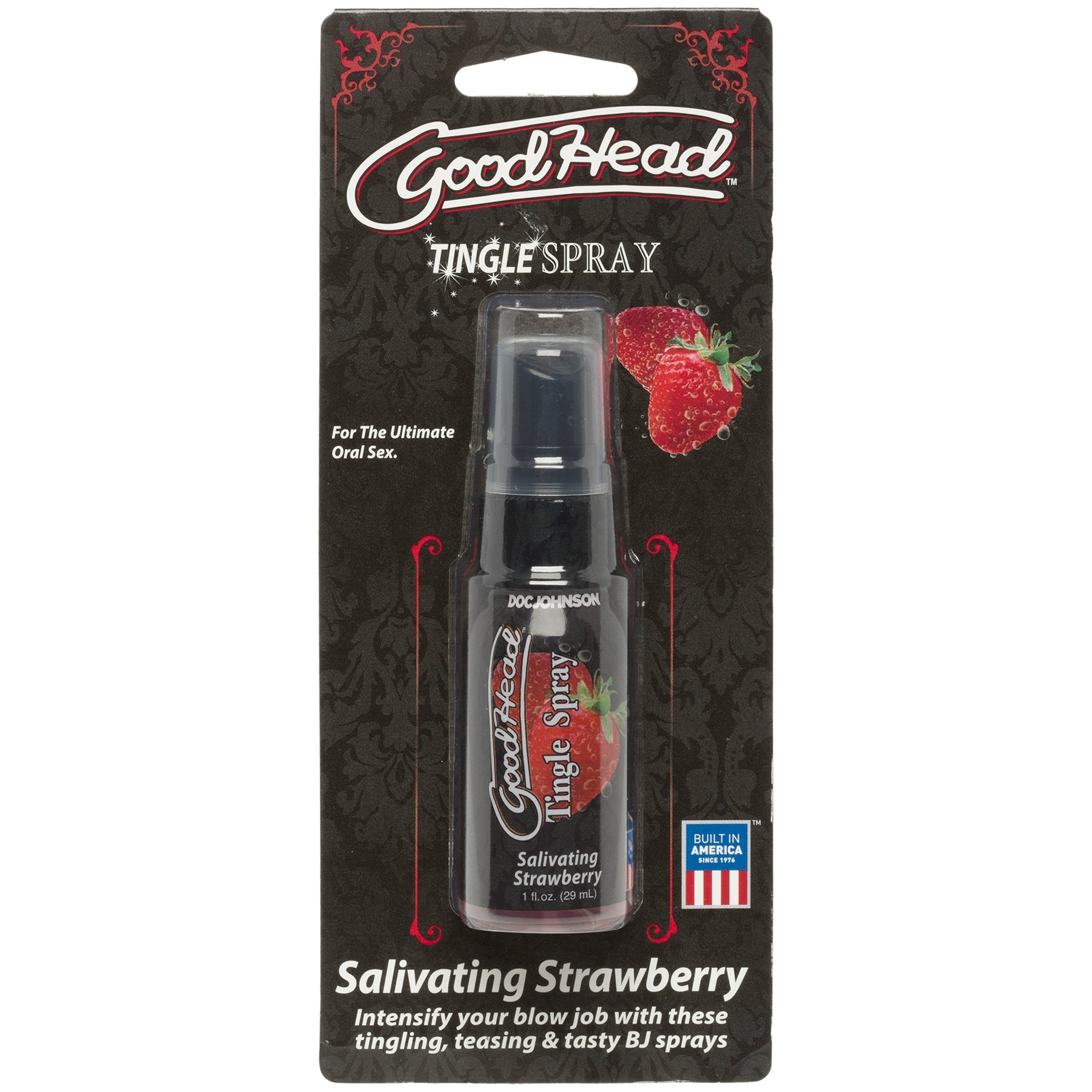 Goodhead Tingle Spray Salivating Strawberry Flavored 29 ml Spray Oral Gels & Sprays