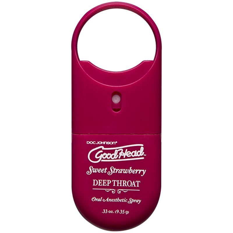 Goodhead To-Go Sweet Strawberry – Flavored Oral Spray 9ml > Lube > Oral Gels & Sprays Main image