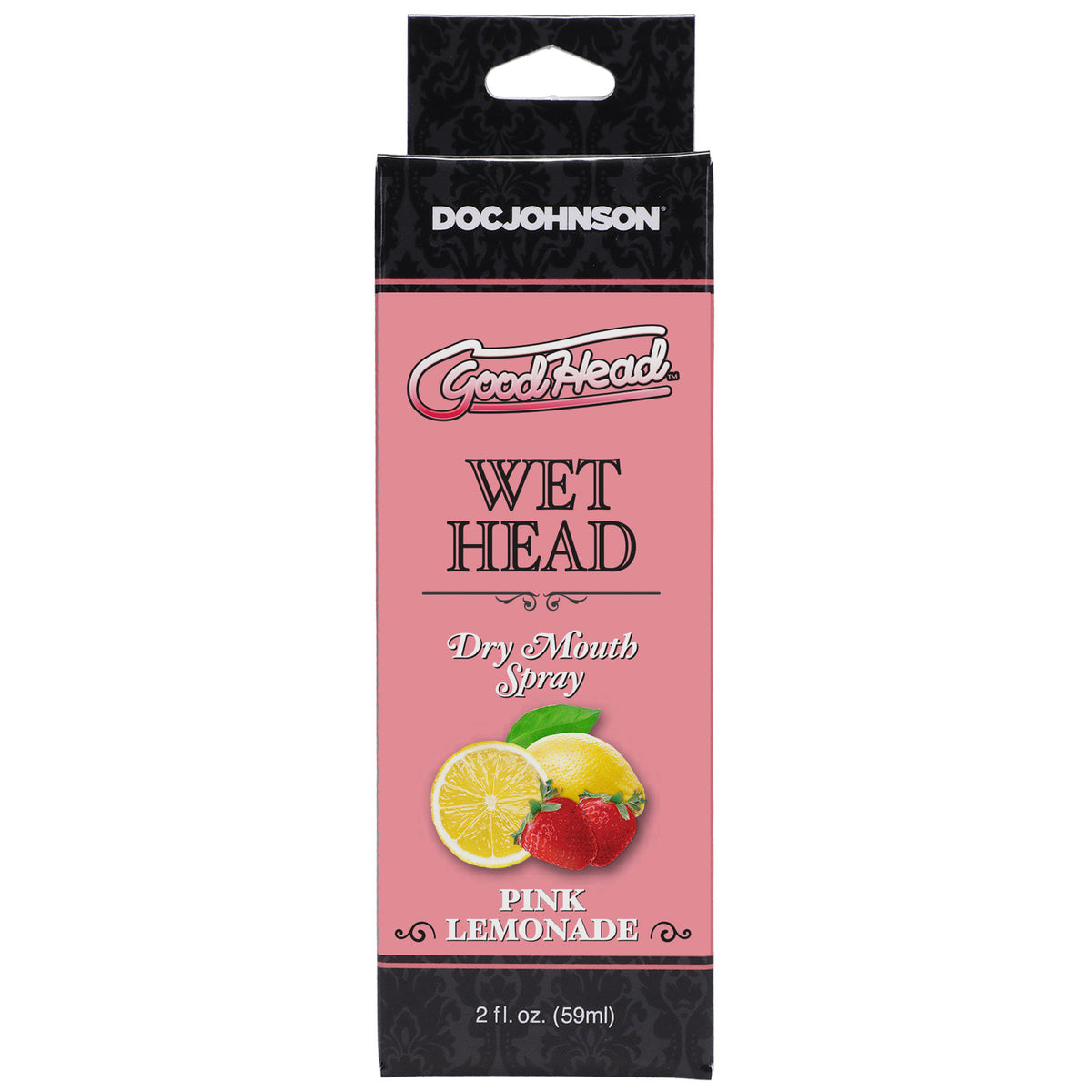 Goodhead Wet Head Dry Mouth Spray Pink Lemonade 2 Fl Oz (59ml) > Lube > Oral Gels & Sprays