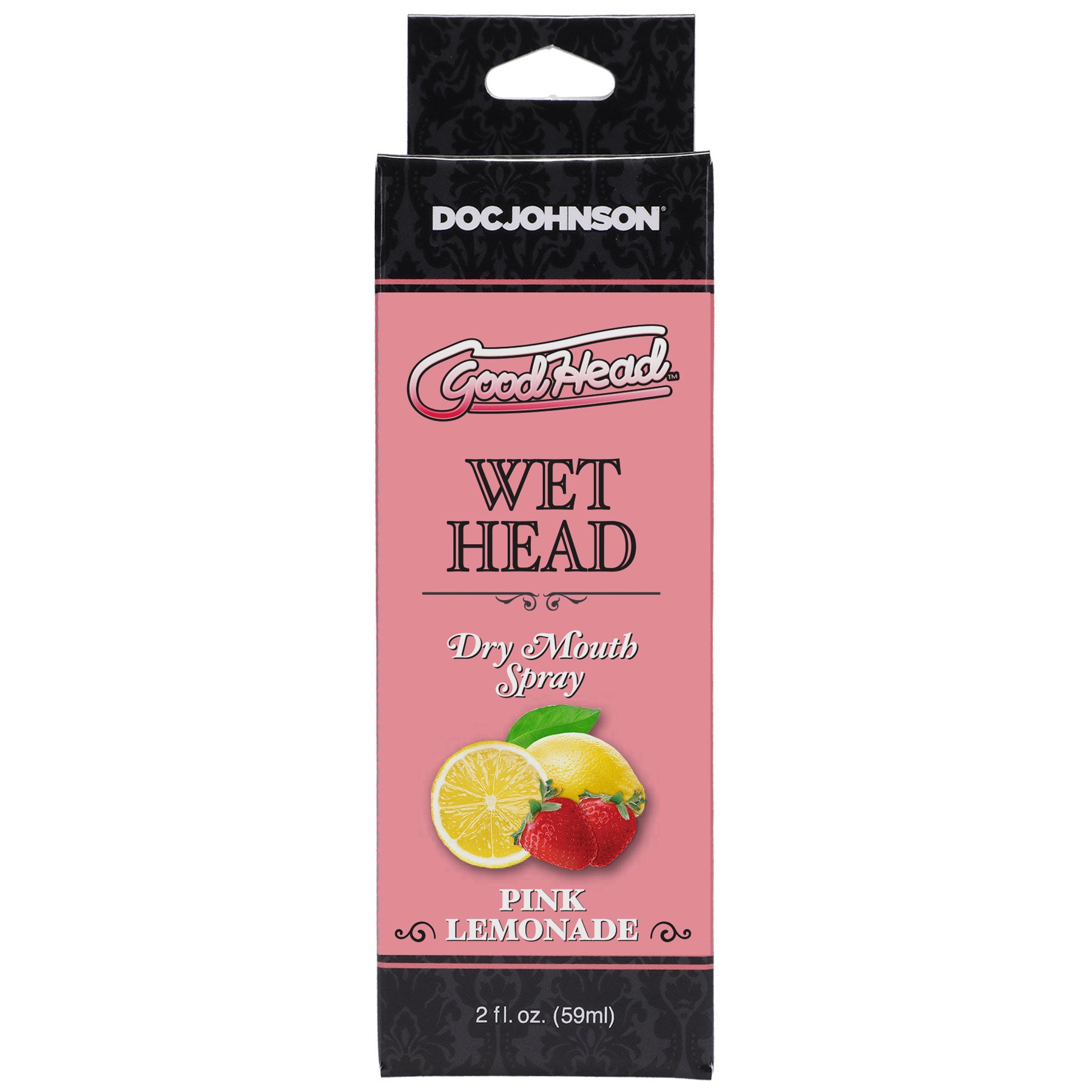 Goodhead Wet Head Dry Mouth Spray Pink Lemonade 2 Fl Oz (59ml) > Lube > Oral Gels & Sprays