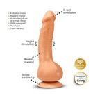Greal Realistic Bioskin Vibrator with Suction Cup > Dildos > Realistic Dildos