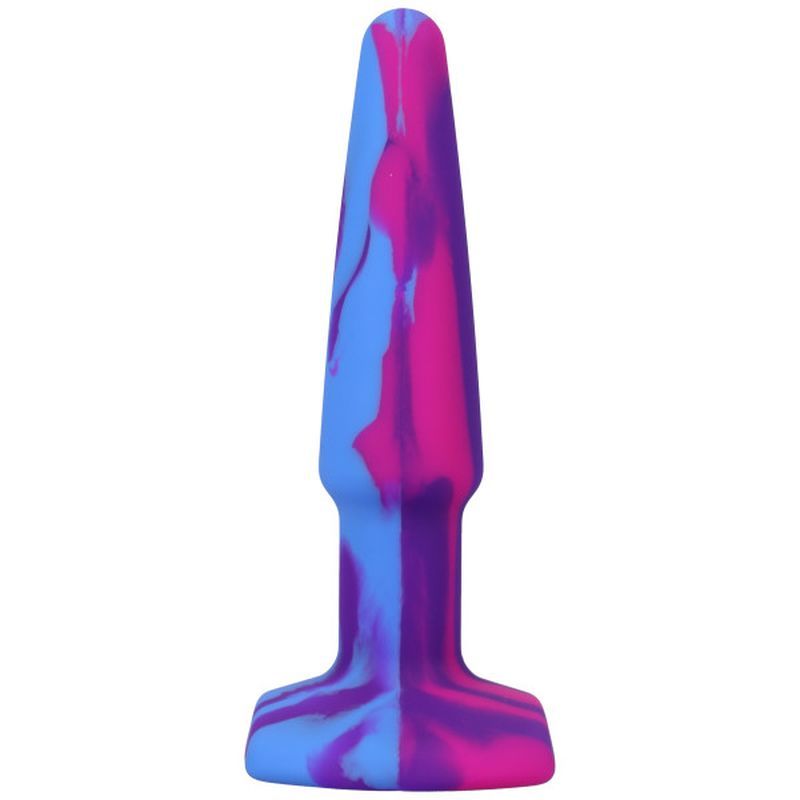 Groovy Silicone Anal Plug 4 Inch Berry Secondary image