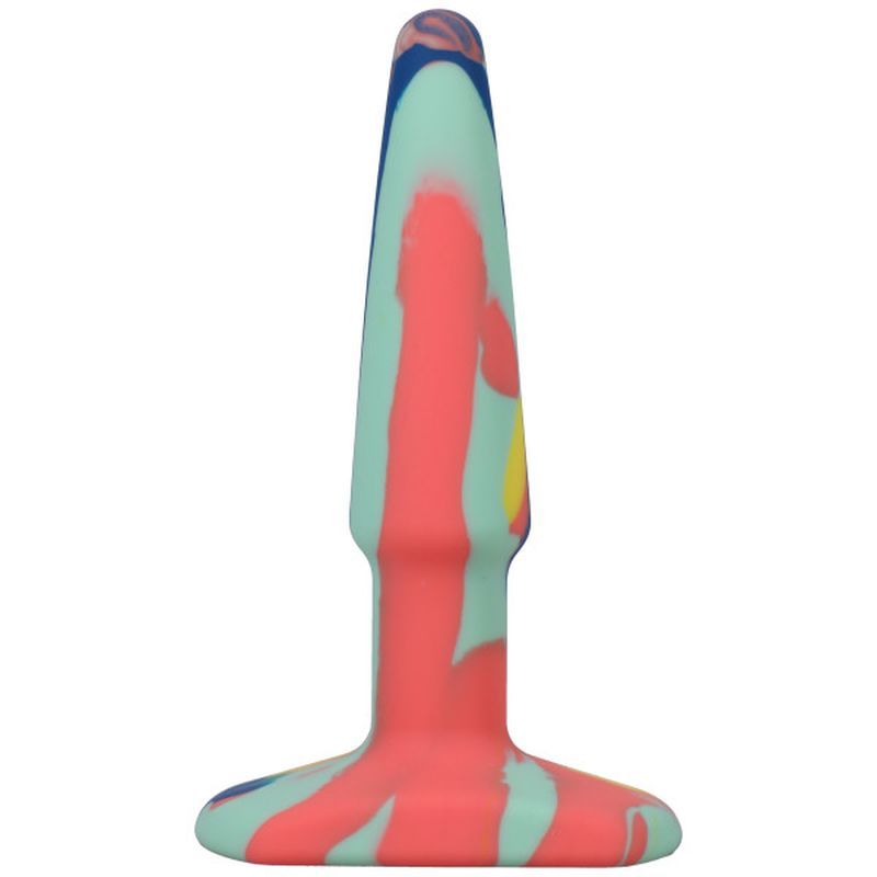 Groovy Silicone Anal Plug 4 Inch Sunrise Butt Plugs