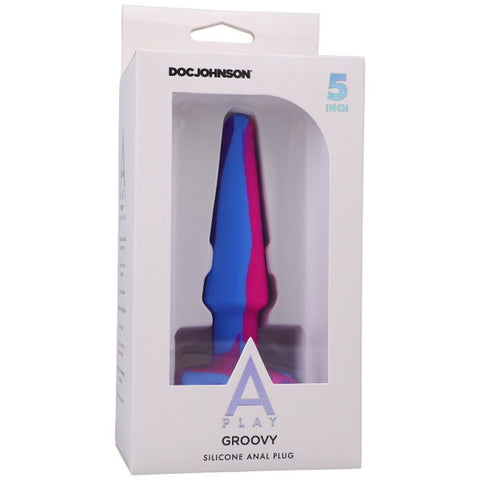 Groovy Silicone Anal Plug 5 Inch Berry Butt Plugs