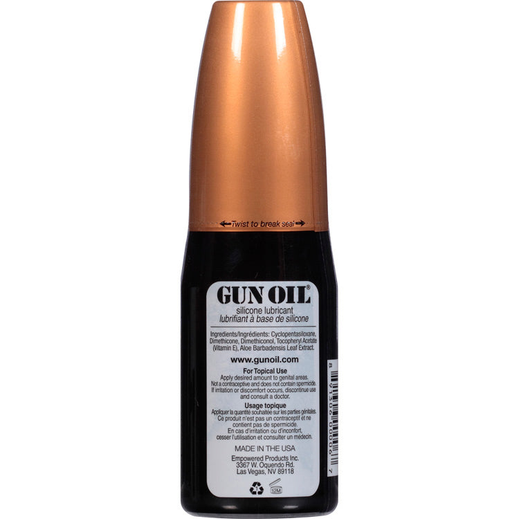Gun Oil 4oz/120ml Flip Top Bottle for Ultimate Lubrication Speciality Lubricants