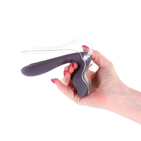 INYA GynoVibe Vibrating Dilator 10.3 cm Insertable Size Gray Dilators
