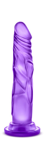 B Yours Sweet N Hard 5 Purple Realistic Dildo with Suction Cup Purple DONGS