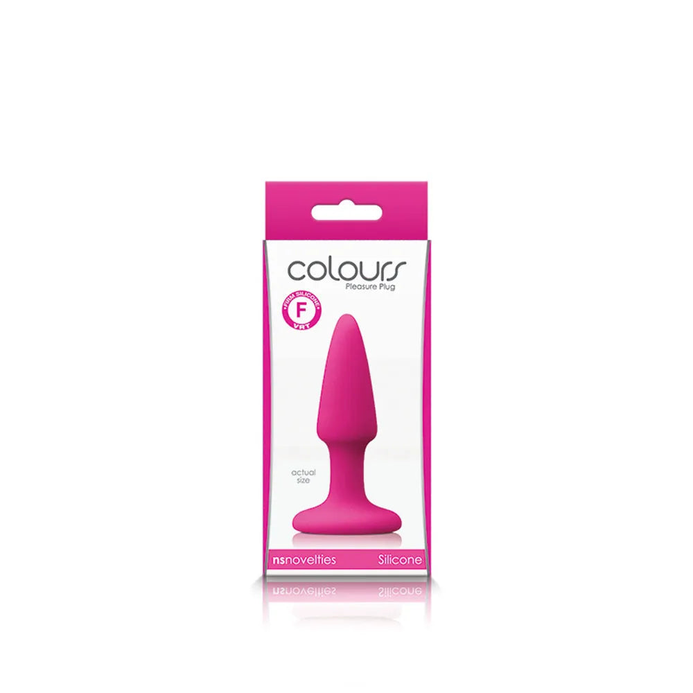 Colours Pleasures Mini – Silicone Butt Plug with Suction Cup Base > Anal Range > Butt Plugs
