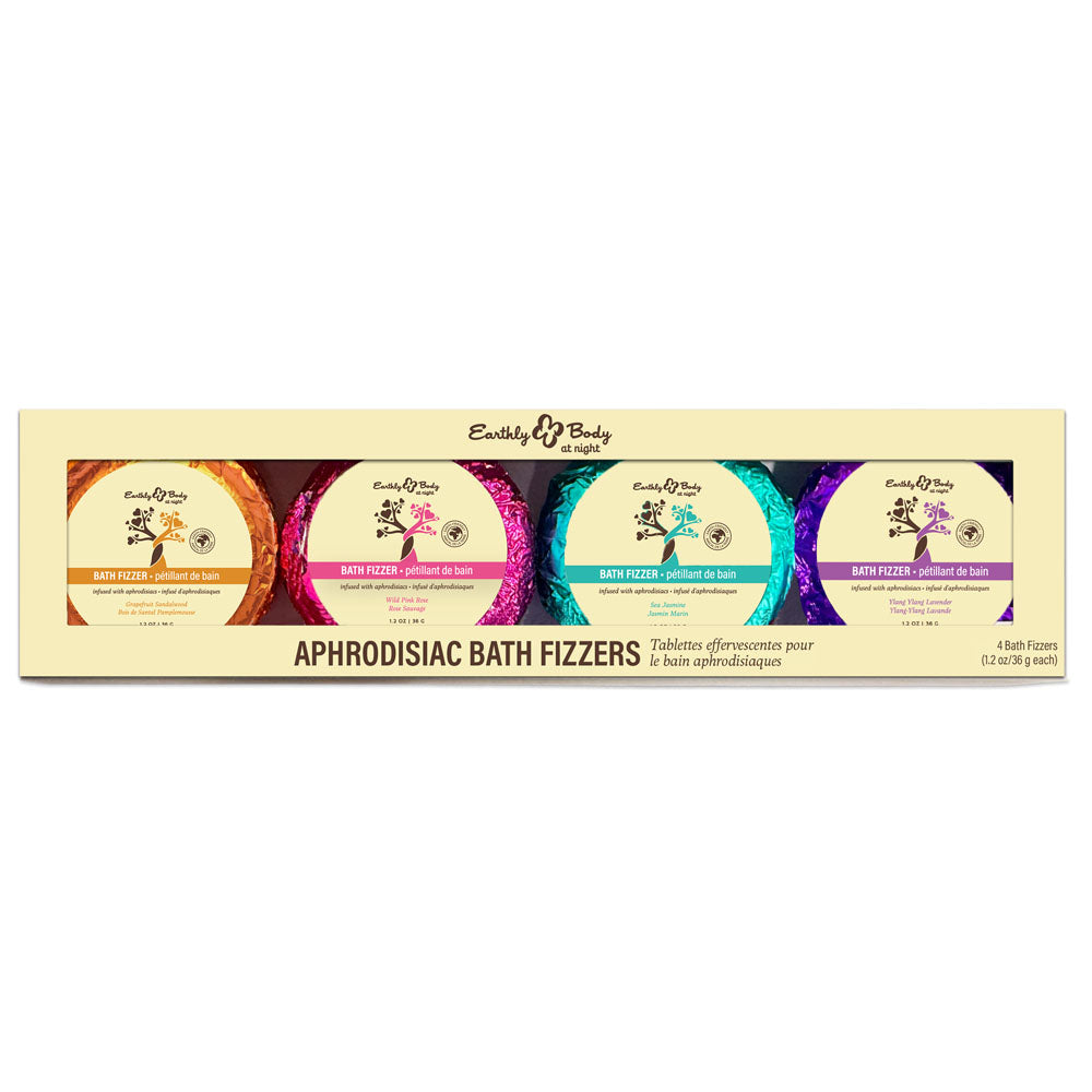 EB Aphrodisiac Bath Fizzers - Scented Bath Bombs - Set of 4 Scents Default Title > Essentials > Bath & Body Main image