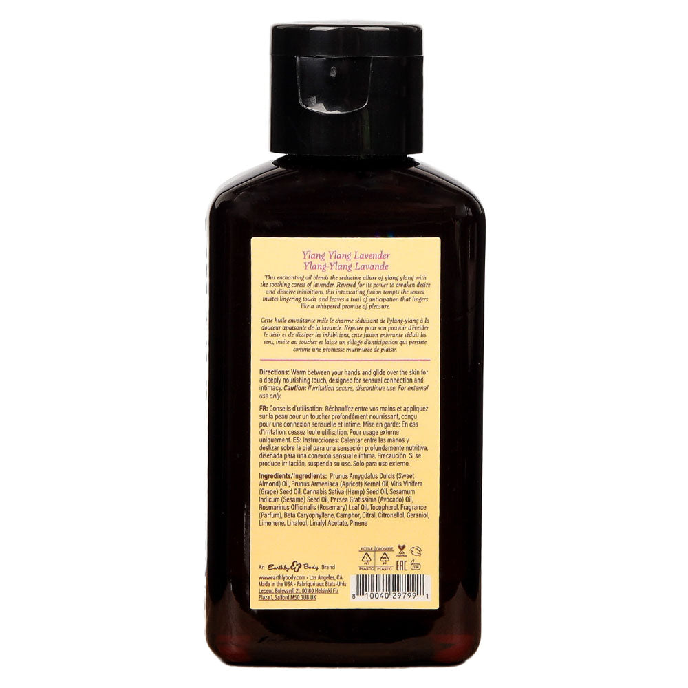 EB Hemp Seed Ylang Ylang Lavender Scented Massage Oil (60 ml) – Aromatic Massage Oil Massage Oil