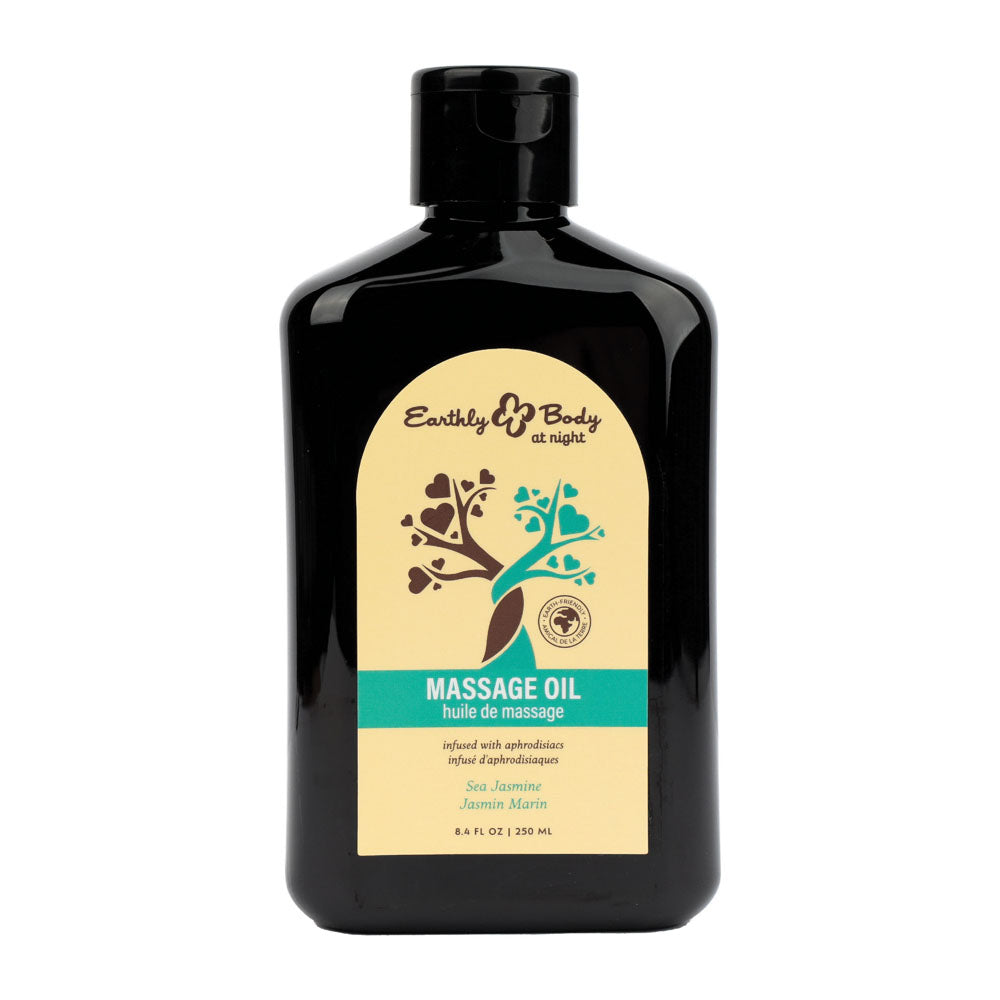 EB Hemp Seed Massage Oil Sea Jasmine Scented (250 ml) – Silk Touch Massage Oil Default Title > Essentials > Massage Oil