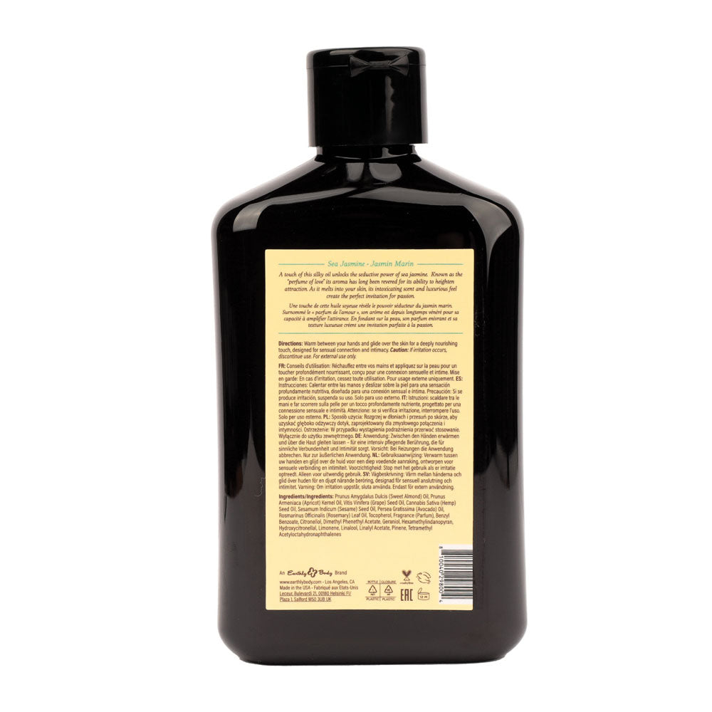 EB Hemp Seed Massage Oil Sea Jasmine Scented (250 ml) – Silk Touch Massage Oil Secondary image