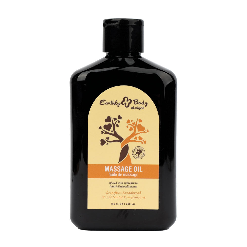 EB Hemp Seed Massage Oil (Grapefruit Sandalwood) – Scented Massage Oil 250ml Bottle Default Title > Essentials > Massage Oil Main image