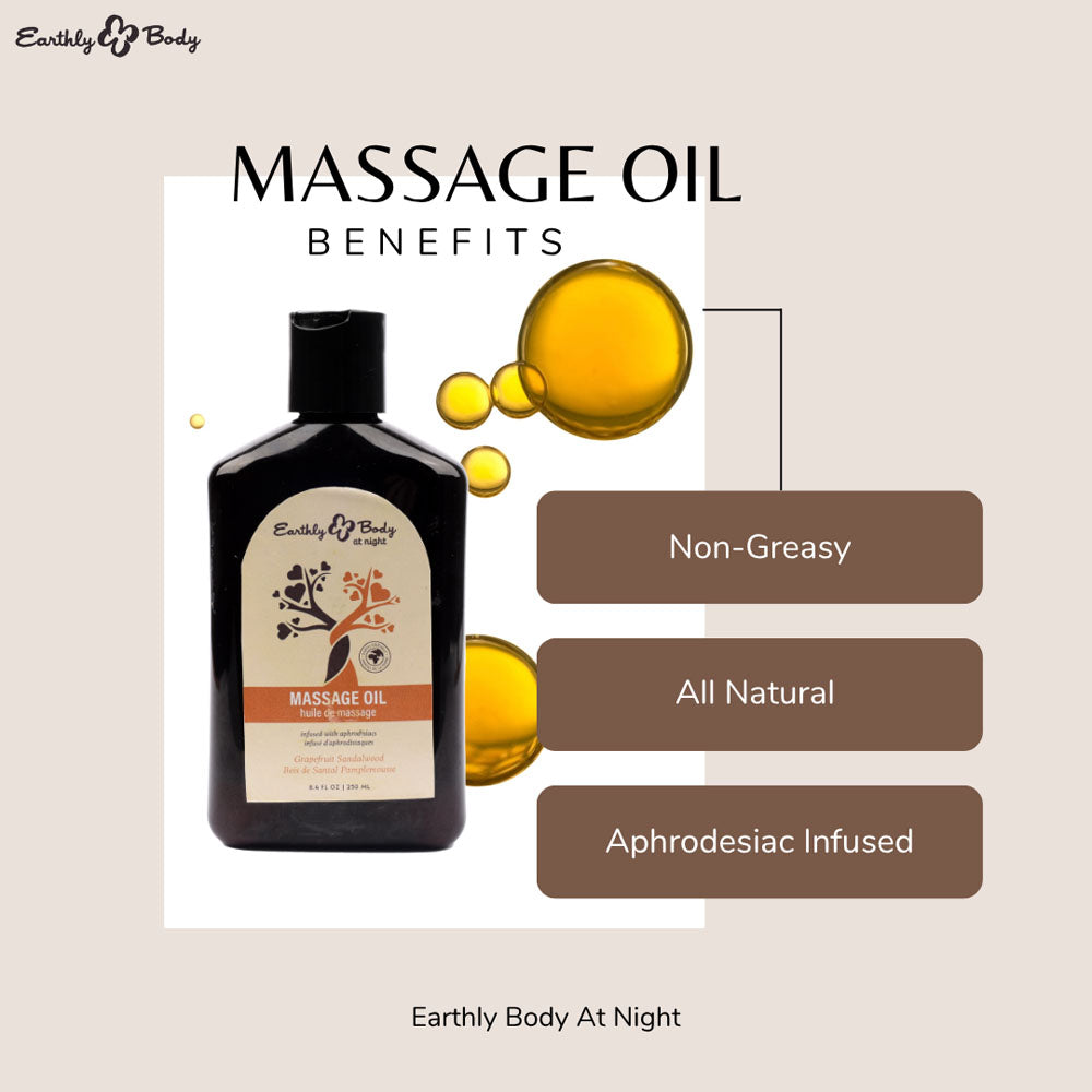 EB Hemp Seed Massage Oil (Grapefruit Sandalwood) – Scented Massage Oil 250ml Bottle > Essentials > Massage Oil