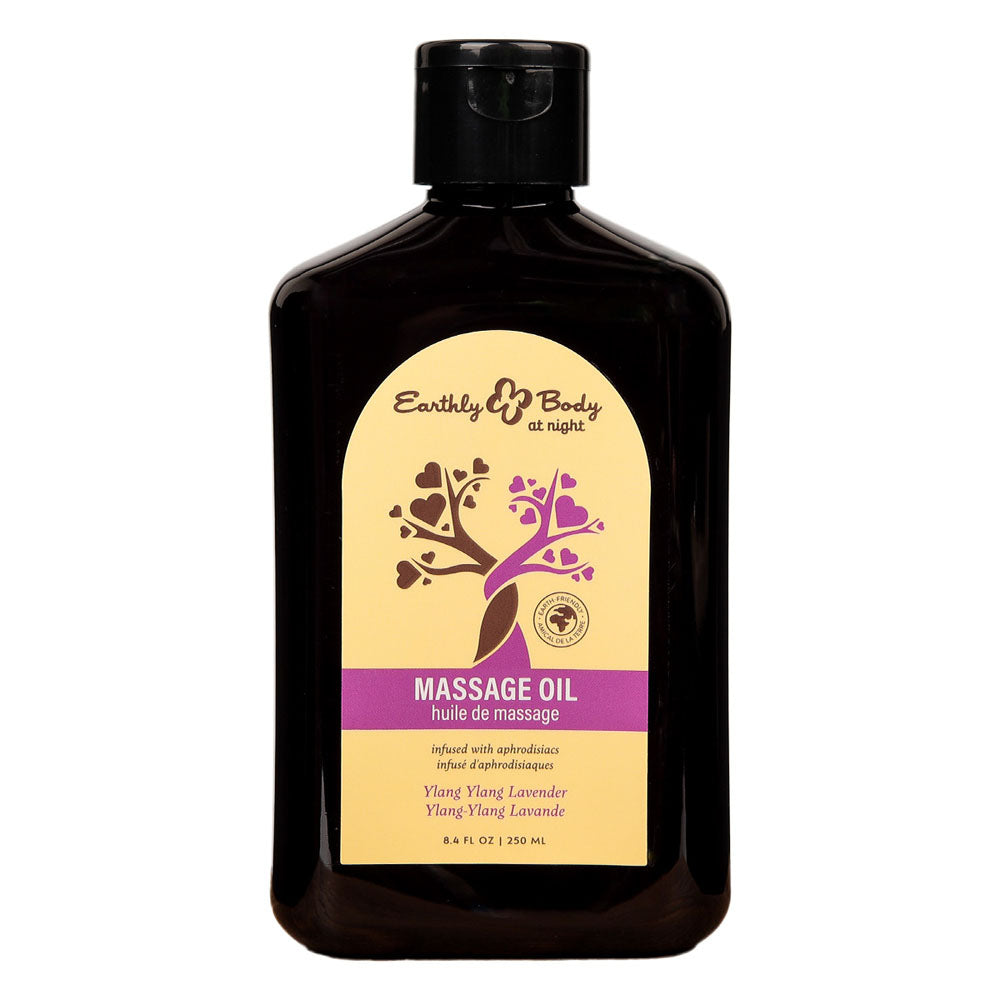 EB Hemp Seed Massage Oil Ylang Ylang Lavender Sandalwood Scented (250 ml) – Aromatic Massage Oil Default Title > Essentials > Massage Oil