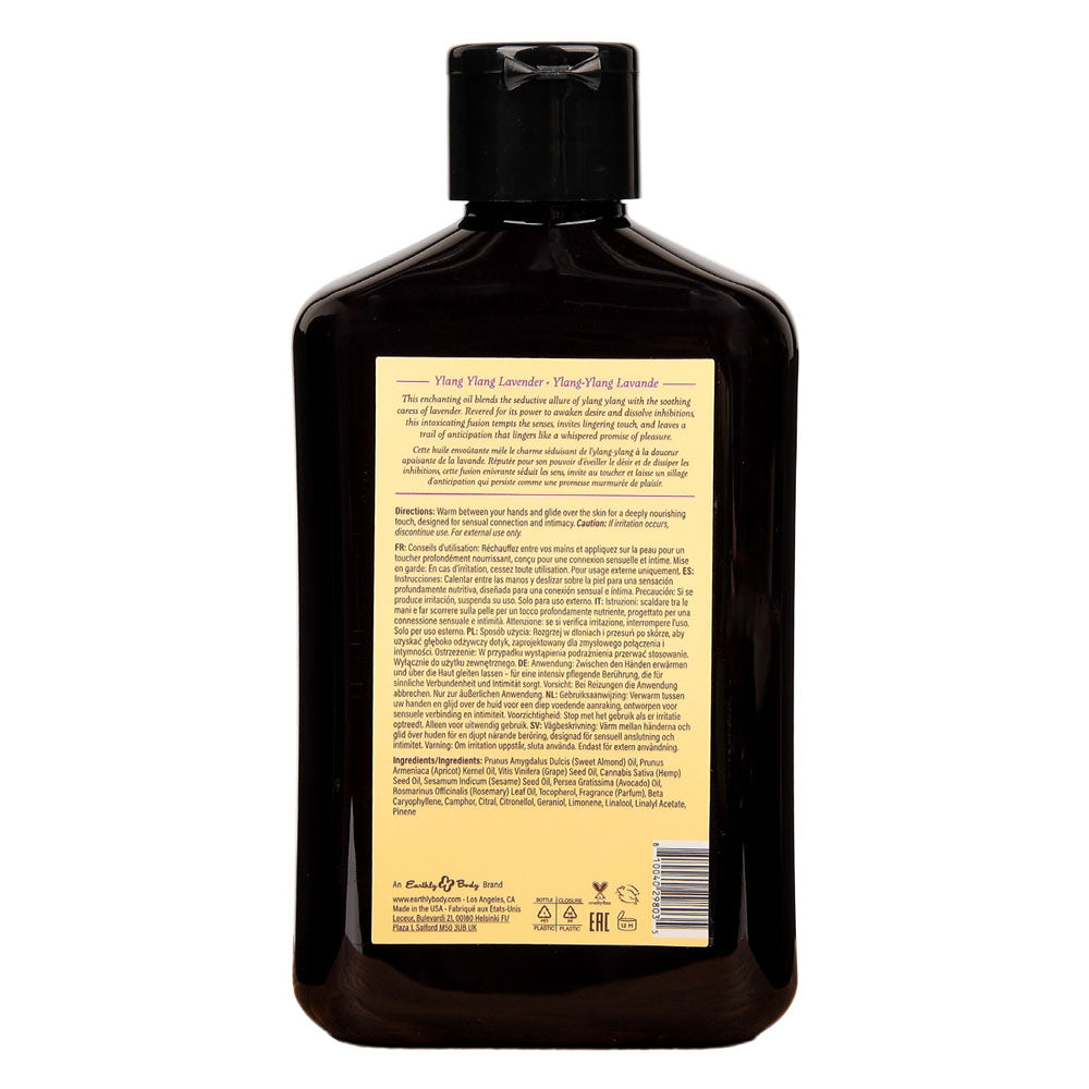 EB Hemp Seed Massage Oil Ylang Ylang Lavender Sandalwood Scented (250 ml) – Aromatic Massage Oil > Essentials > Massage Oil