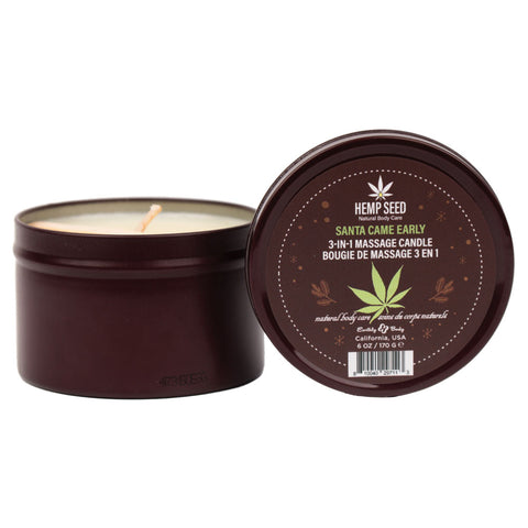 Hemp Seed 3-In-1 Massage Candle 170 g - Honey Cinnamon Maple Default Title Massage Candles