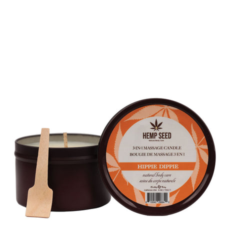 Hemp Seed 3 in 1 Massage Candle for Intimate Relaxation and Moisturizing Default Title Massage Candles