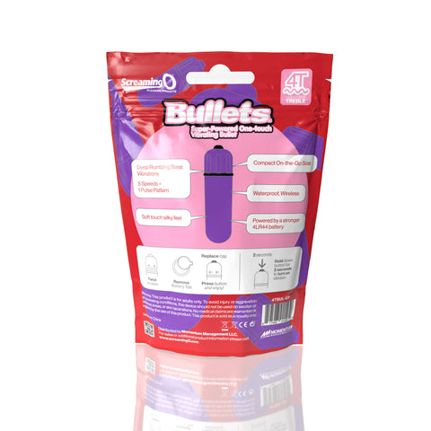 Bullets 4T High Pitch Treble (Grape) > Vibrators > Mini Vibrators
