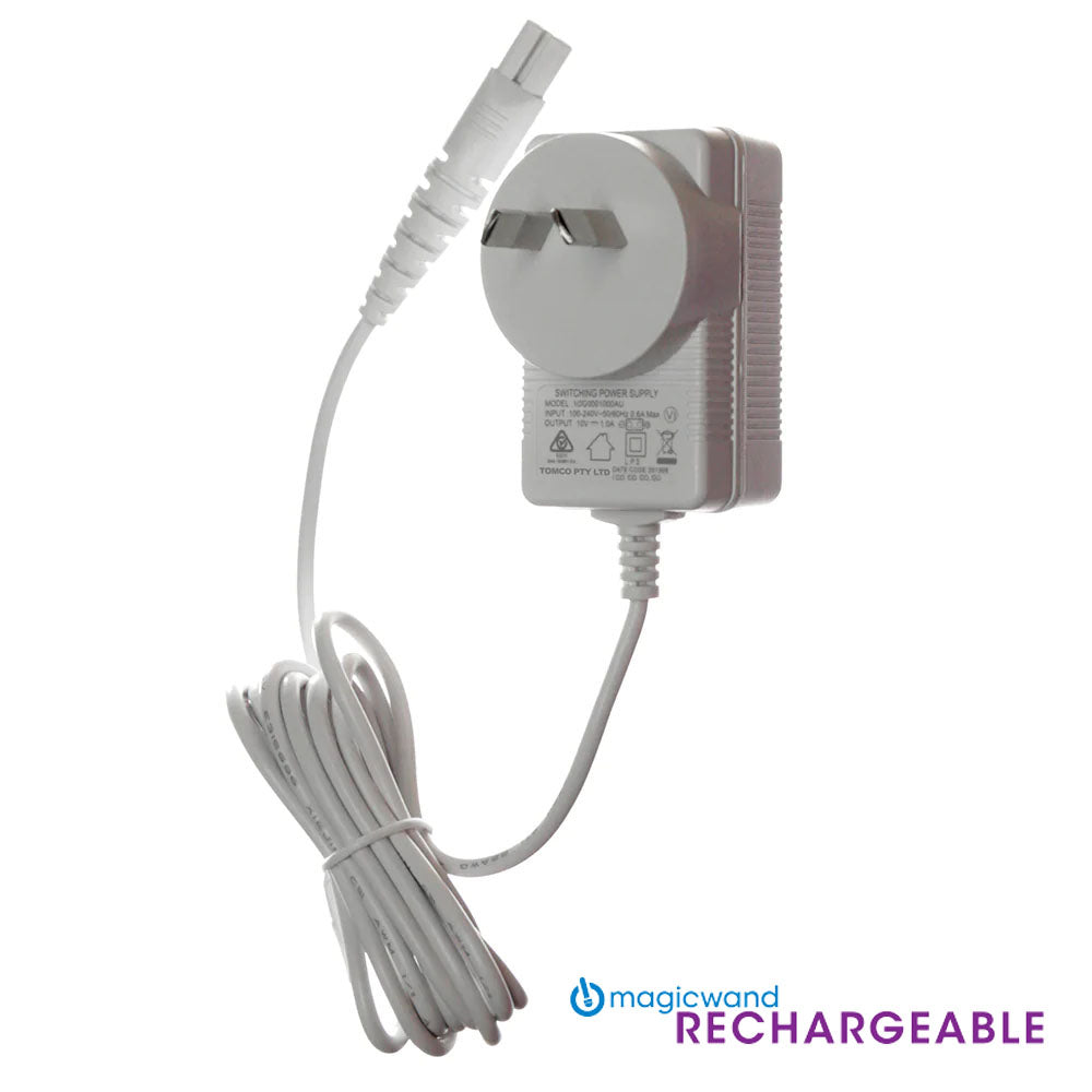 Magic Wand Rechargeable Replacement Power Charger Cord – AU/NZ Plug Charger White > Sex Toys > Replacement Parts