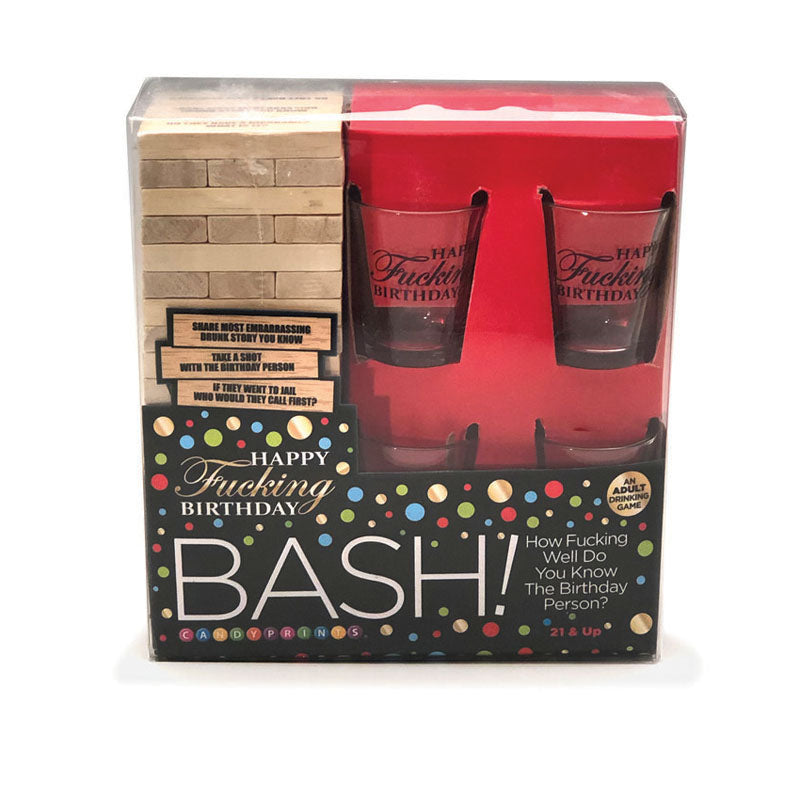 Happy Birthday Bash Adult Drinking Party Game Secondary image