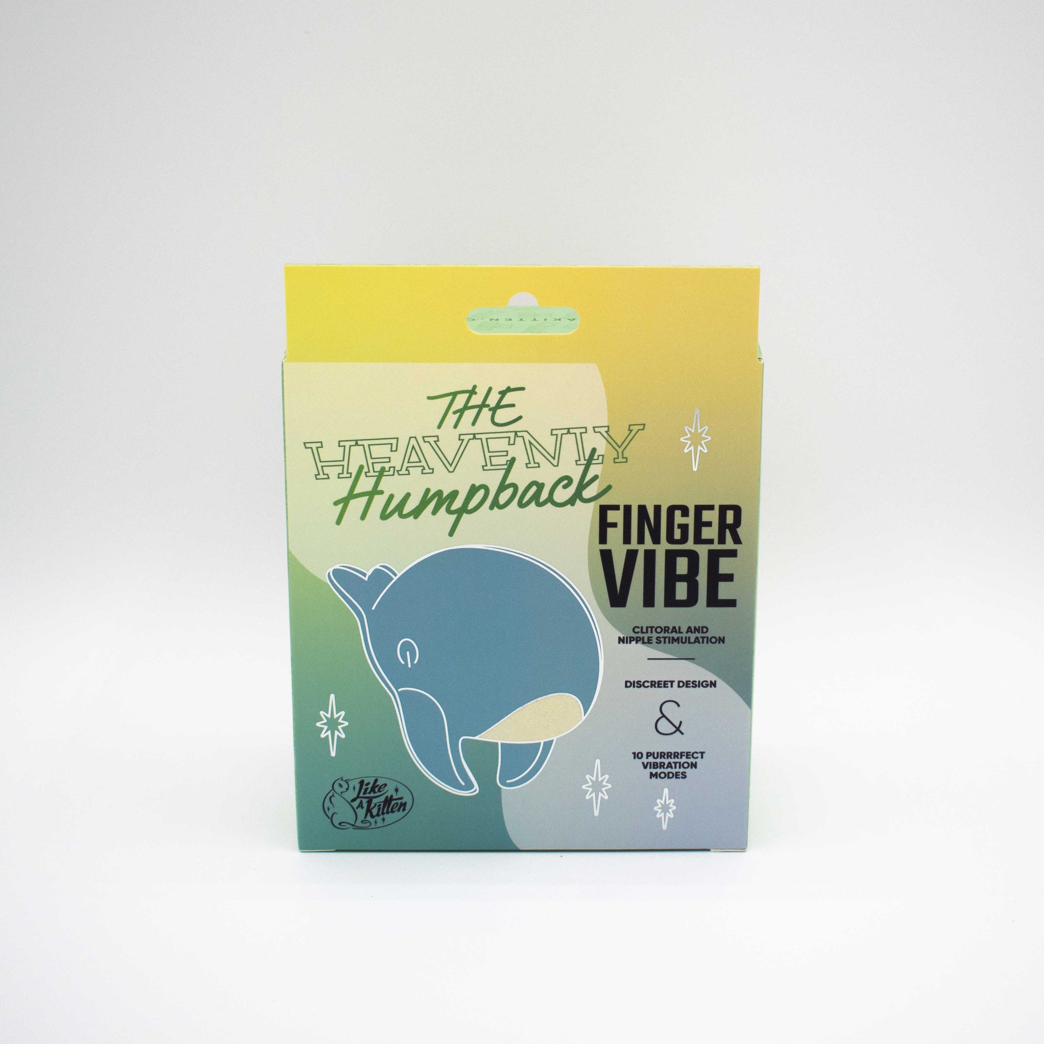 Heavenly Humpback Finger Bullet Vibrator Compact Blue Design > Vibrators > Finger Vibrators