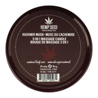 Hemp Seed 3-In-1 Massage Candle 170g - Kashmir Musk Scented Oil > Candles > Massage