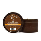 Hemp Seed 3-In-1 Massage Candle Dreamsicle 170 g Tangerine Plum > Candles > Massage