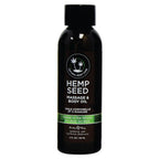 Hemp Seed Massage & Body Oil 59ml - Naked In The Woods Scent > Essentials > Massage Oil