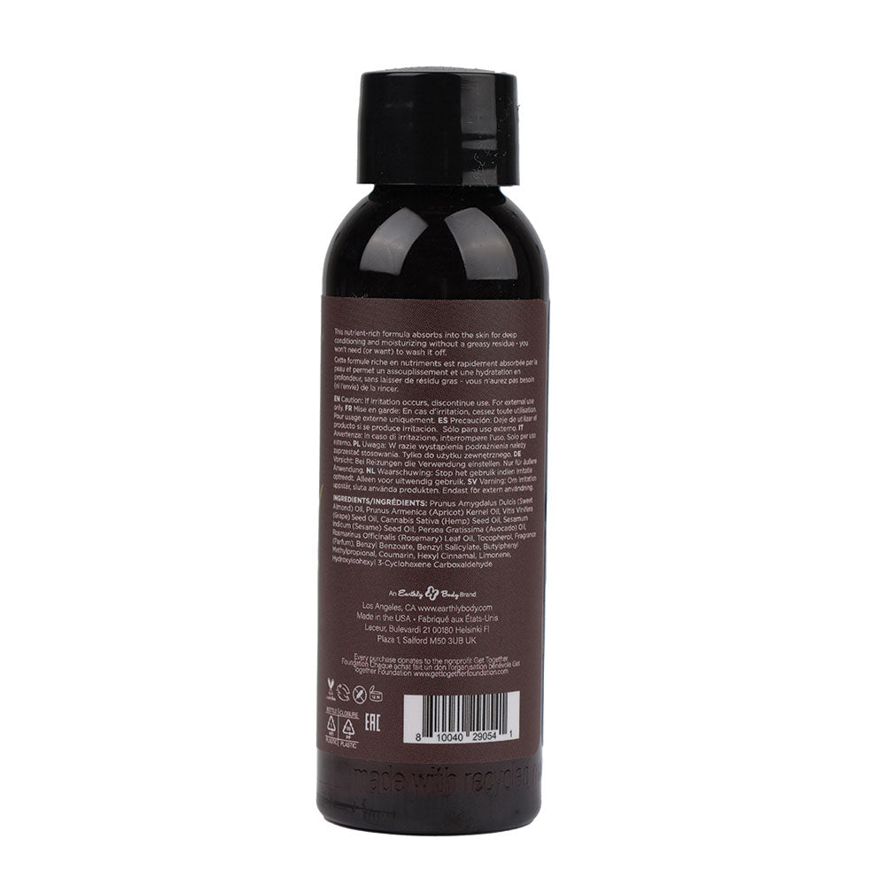 Hemp Seed Massage Oil Beach Daze Coconut Pineapple 59ml Bottle > Essentials > Massage Oil