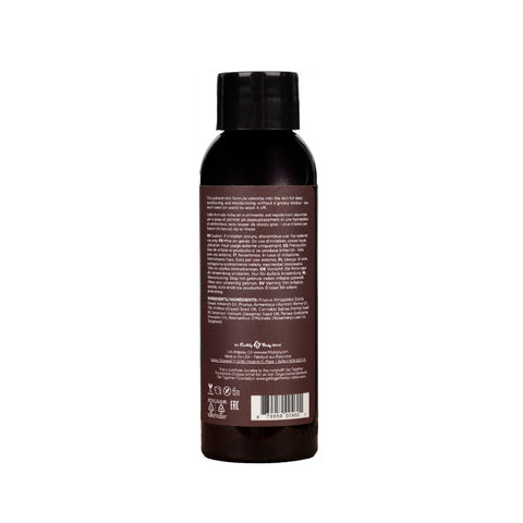 Hemp Seed Unscented Massage Body Oil Natural 59 ml Bottle Massage Oil