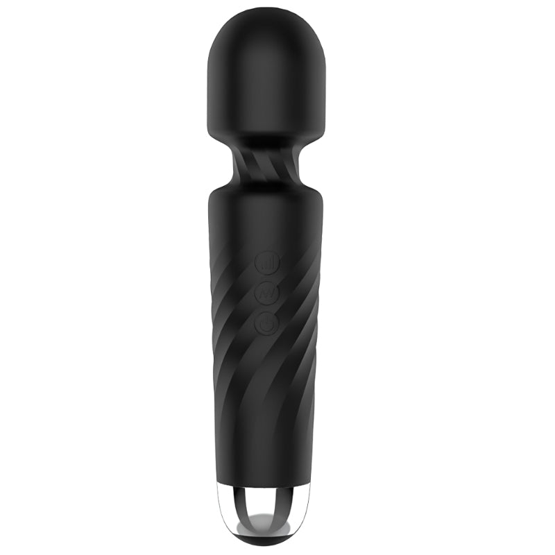 Hero 2 Wand Black Compact Massage Device for Relaxation Electric Massager