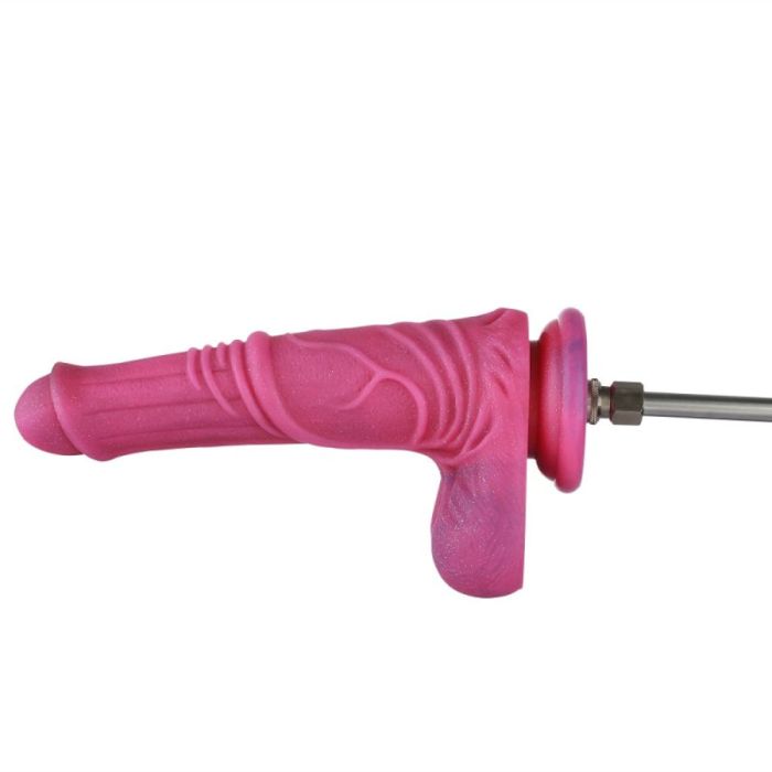 HiSmith 10 Inch Silicone Pink Monster Dildo – Silicone Dildo Sex Machine Attachments