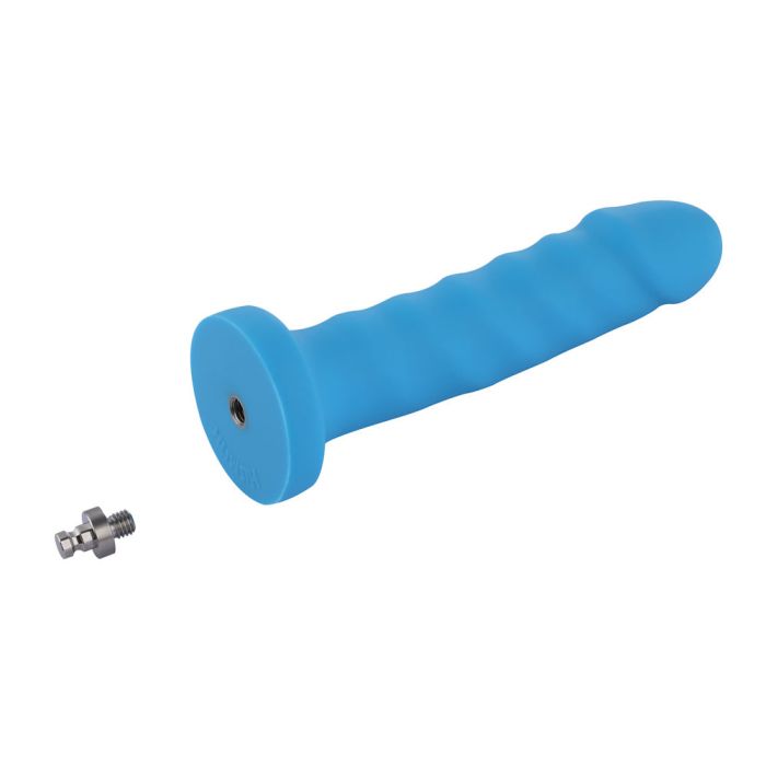 HiSmith 6.7 Inch Blue – Smooth Silicone Anal Dildo Sex Machine Attachments