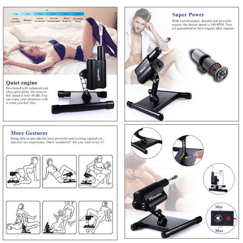 HiSmith Cannon (Remote and App) – Hands-Free Sex Machine Sex Machines