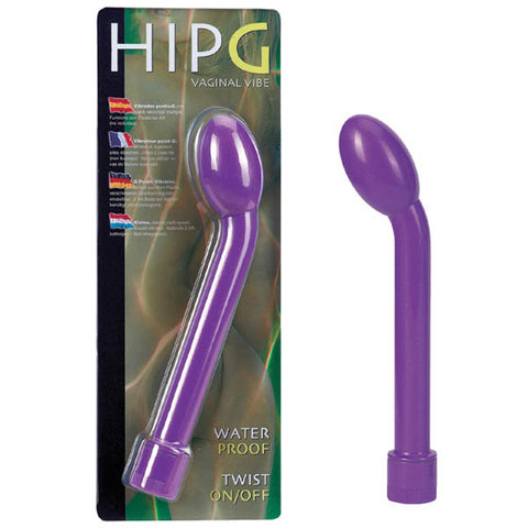 Hip G 21 cm Purple Vibrator for Intense Pleasure Couples Toys