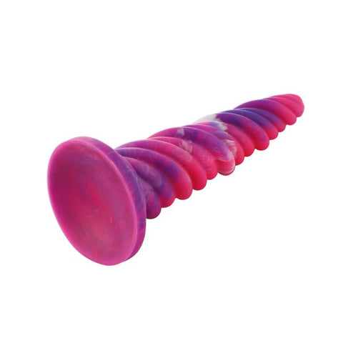 Hismith 10.12in Anal Screw Silicone Dildo