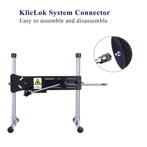 Hismith 12.4 Inch Silicone Black Super Size – Large Silicone Dildo Sex Machine Attachments