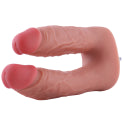 Hismith 6.5 Inch Silicone Double Penetrator Dildo – Silicone Double Dildo Sex Machine Attachments