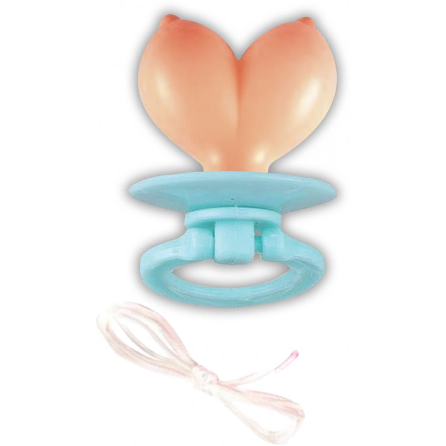 Boobie Pacifier – Elastic Wristband Novelty Adult Pacifier for Parties and Entertainment > Novelties > Gag Gifts