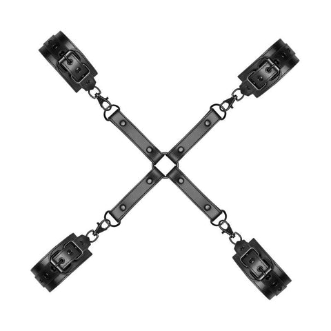 Hogtie Set with Hand and Ankle Cuffs for Bondage Play Default Title > Bondage Gear > Restraints
