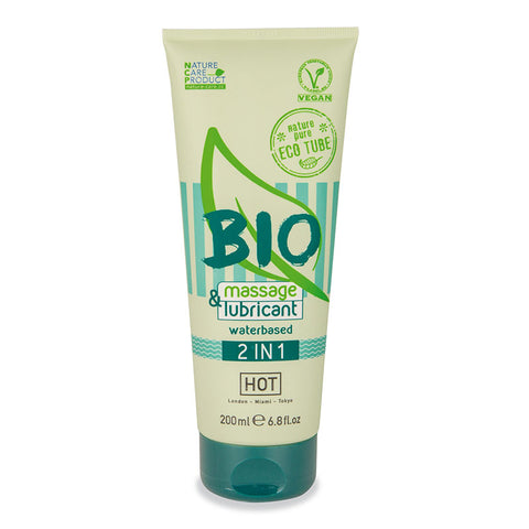 Hot Bio Massage and Lubricant 2 in 1 Water Based Lubricant 200 ml Water Based Lube