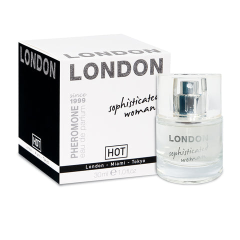 Hot Pheromone London Sophisticated Woman Perfume 30 ml Bottle Perfume Spray