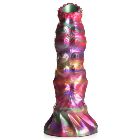 Larva Silicone Ovipositor Dildo with Eggs Fantasy Dongs