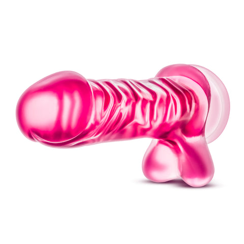 B Yours Basic 8 Pink Realistic Dildo with Suction Cup DONGS